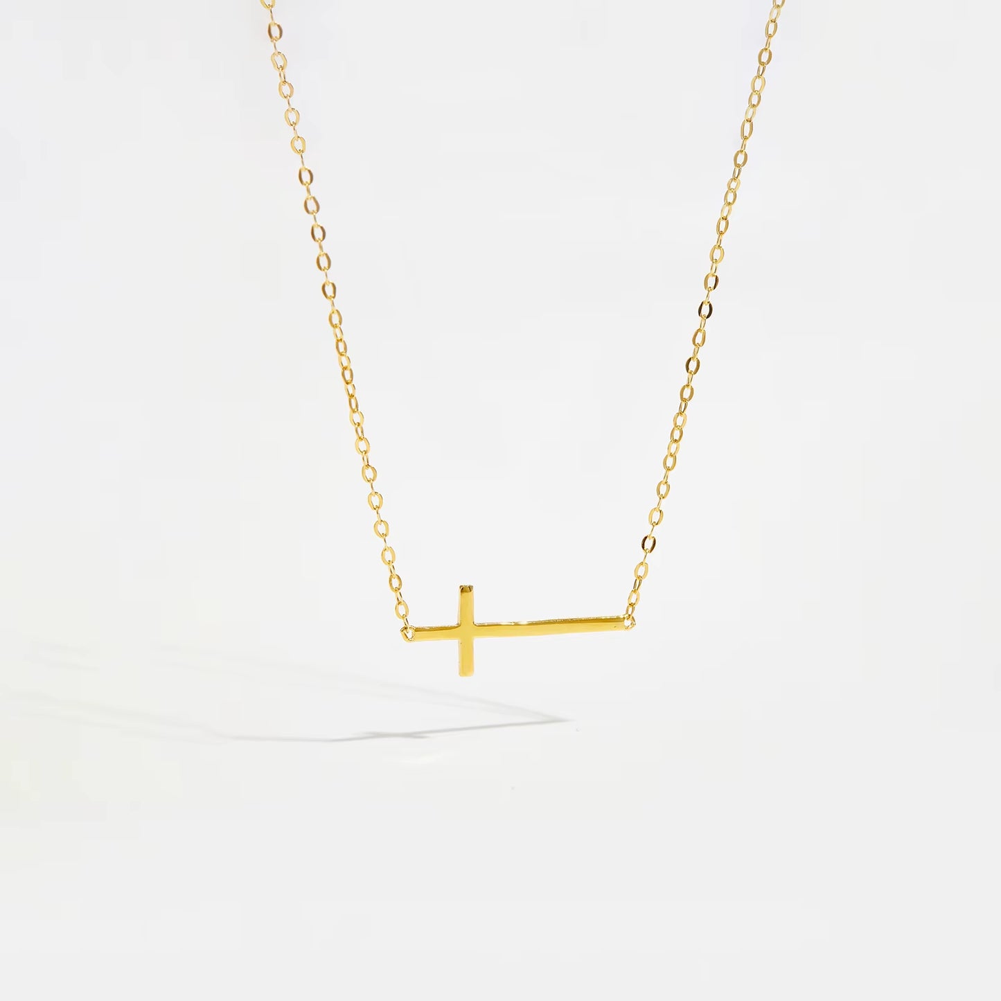 Puregrace™ 925 Sterling Silver Cross Necklace – Timeless Elegance, Redefined