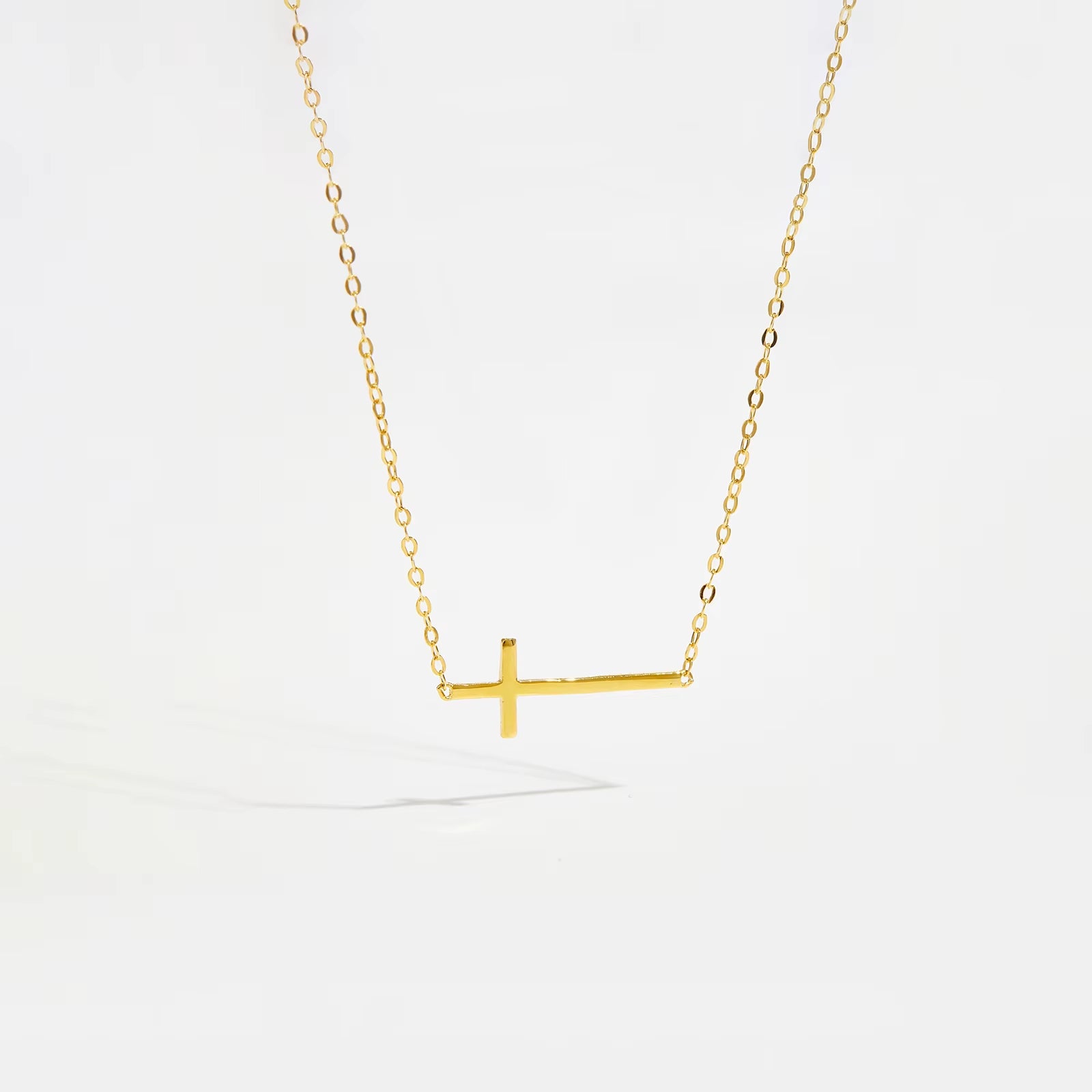 Puregrace™ 925 Sterling Silver Cross Necklace – Timeless Elegance, Redefined